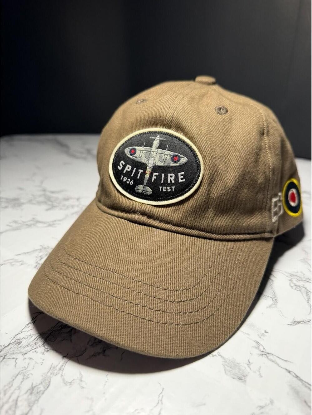 Supermarine Spitfire Hat, Khaki, Battle of Britain, WWII Aviation  HAT-0110